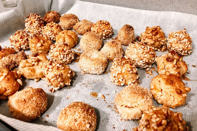 panellets con niños